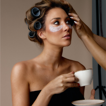 Patchs hydrogel contour des yeux – caféine